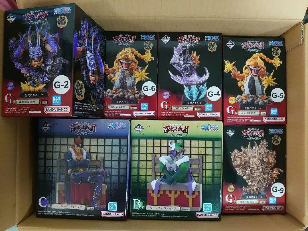 ワンピース百獣海賊団飛び六胞フィギュアセット